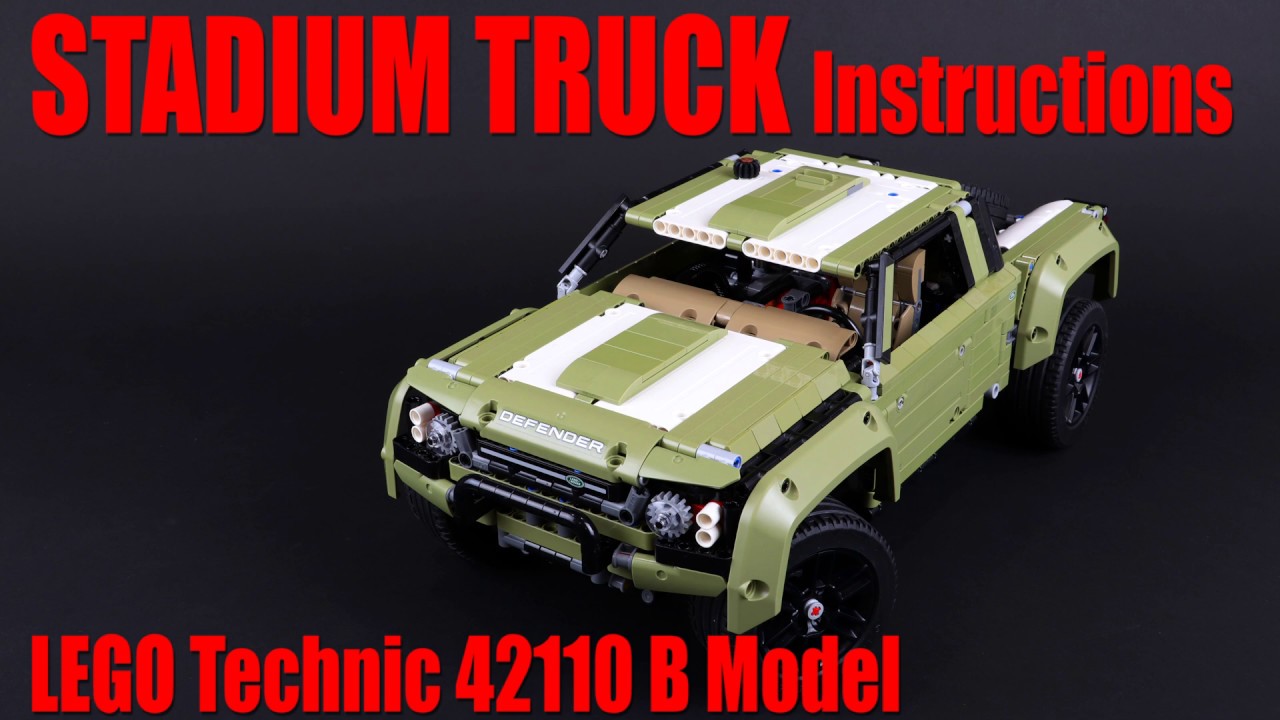 Stadium Truck Instructions LEGO Technic 42110 B Model