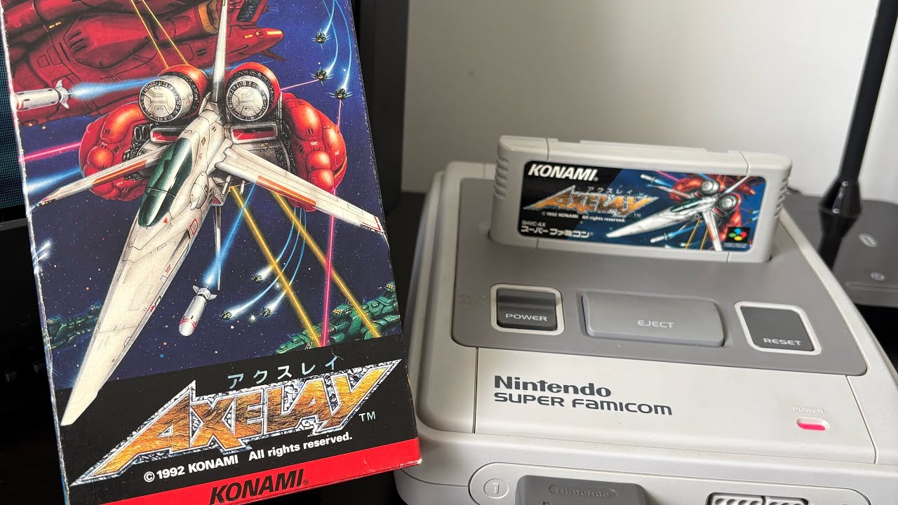 Playing Axelay on SNES – One of the Best 16-Bit Shooters Ever