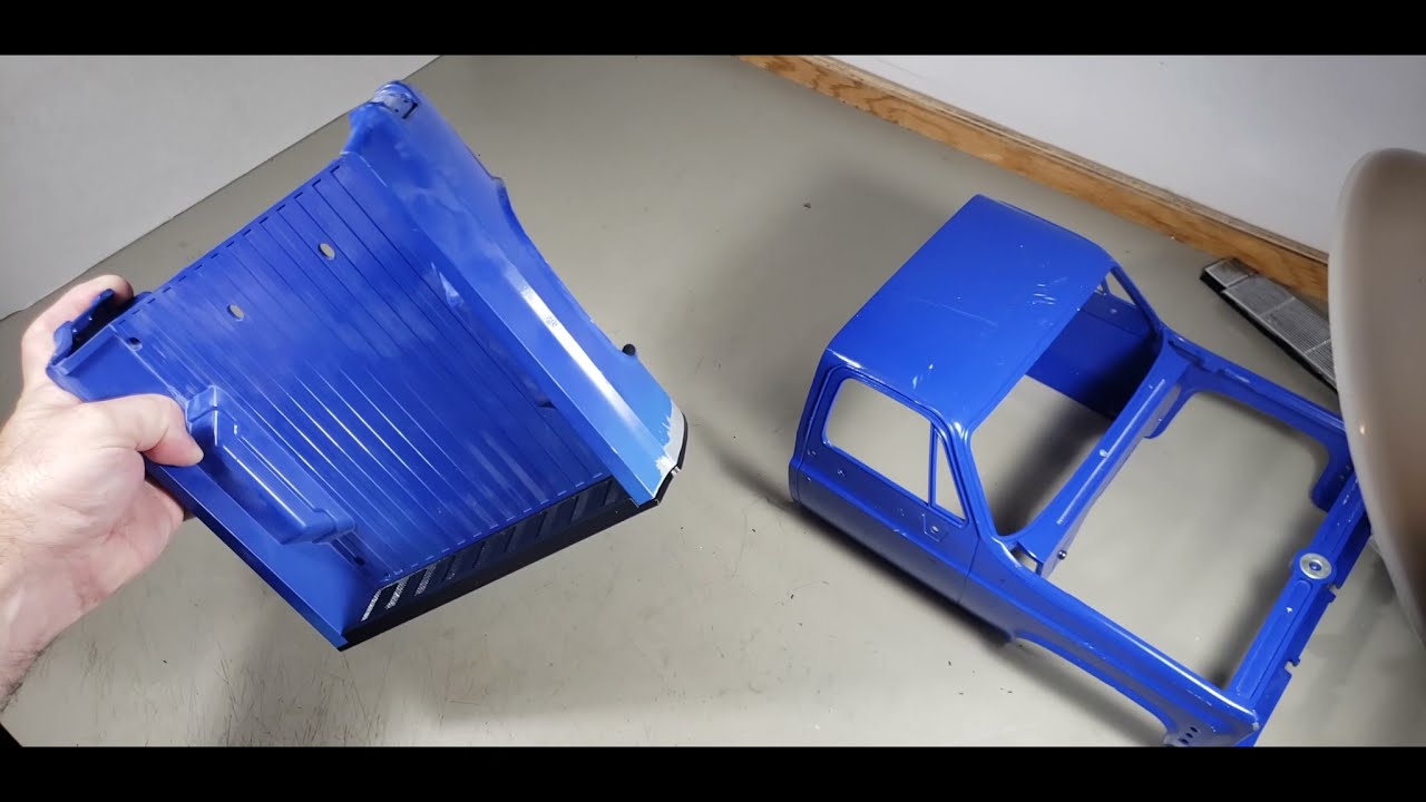 3D Printed RC4WD Blazer Body Splitter parts