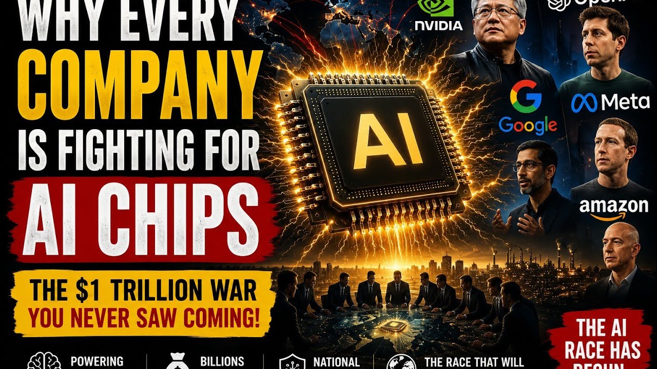Why Every Company Is Fighting for AI Chips (The $1 Trillion War You Never Saw Coming)