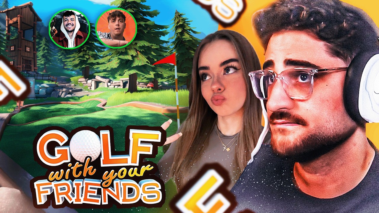 GOLFEN UM SUBS ⛳ TIGER JELLO SPIELT EINEN AUF😲⛳ Golf mit Eli, Kroko, Mehdi & Sophia 🔥