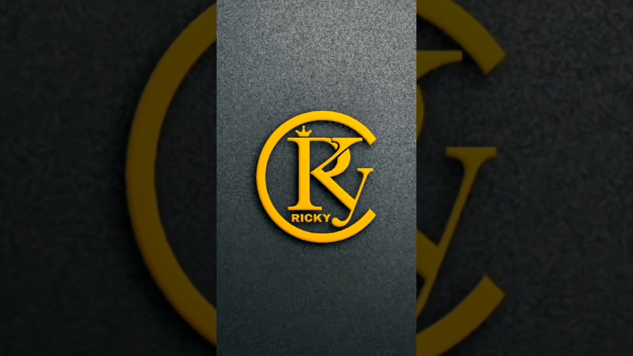 RICKY Name brand logo| #shortvideos #shorts #short #youtubeshorts #viral