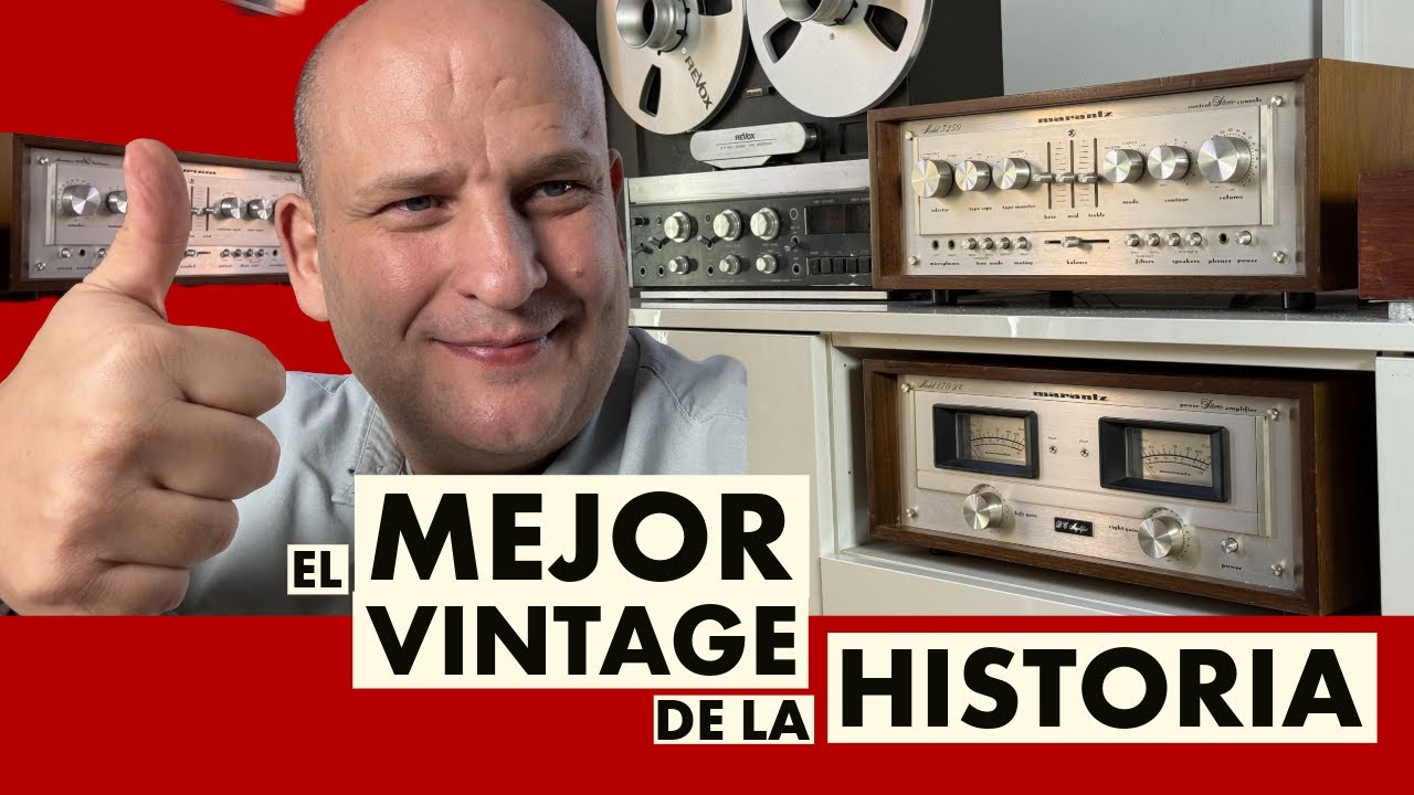 El mejor equipo vintage de la historia. Trio de ases HIFI de lujo.