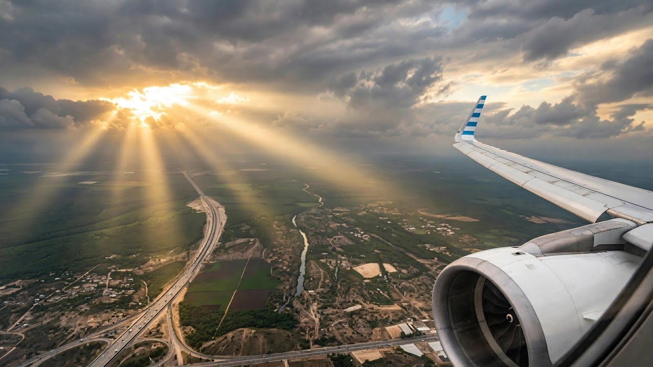 Condor A321 landing Antalya