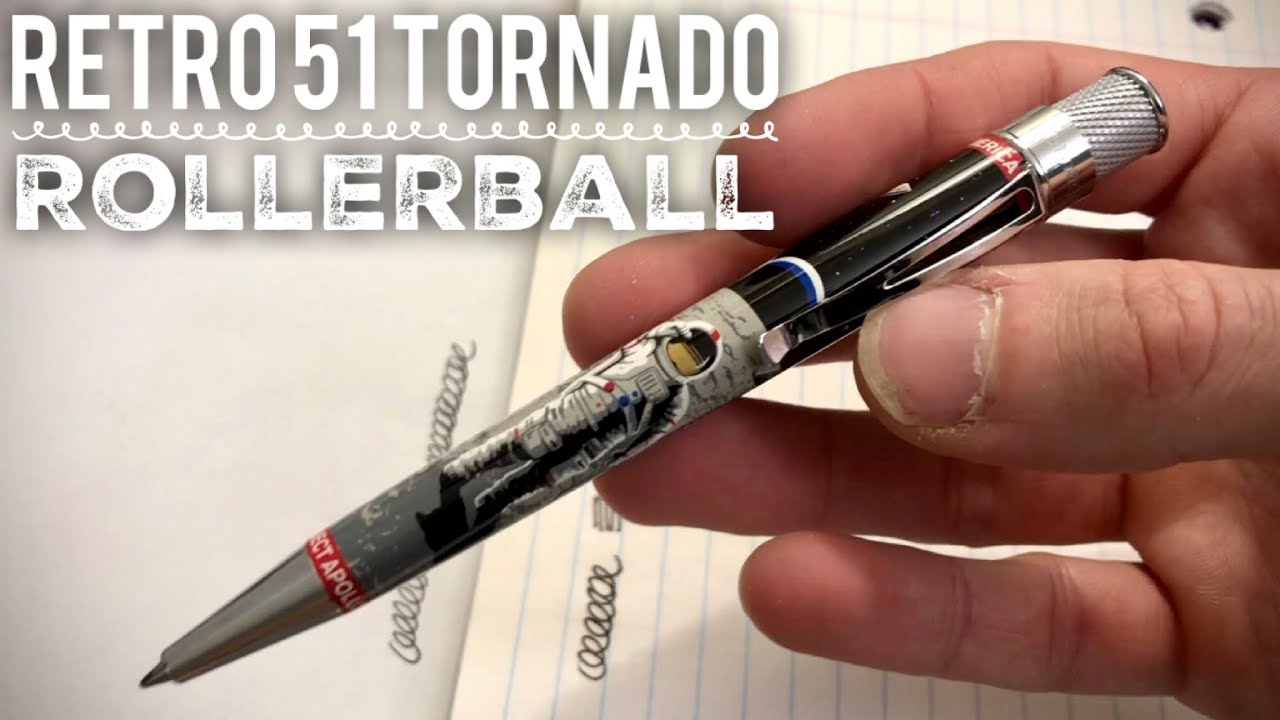 Retro 51 Tornado Rollerball Apollo Mission Rollerball Pen Review