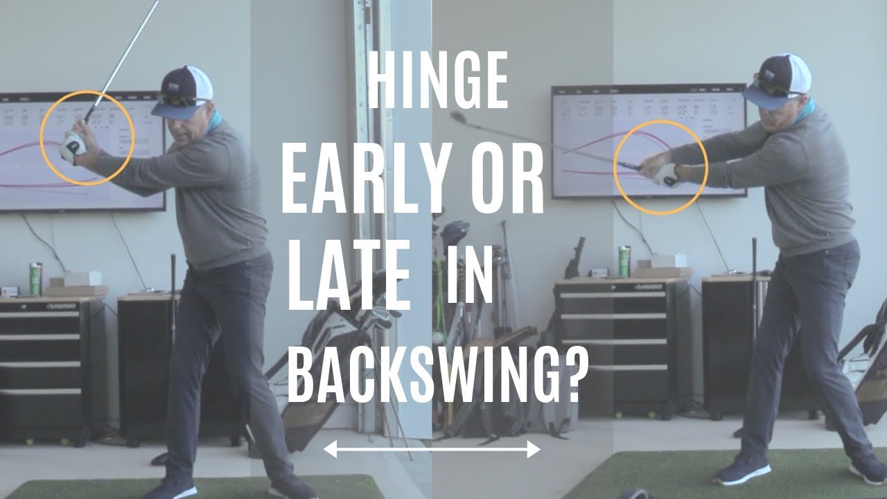 HINGE EARLY OR LATE IN BACKSWING-GOLF WRX 100 K Contest!