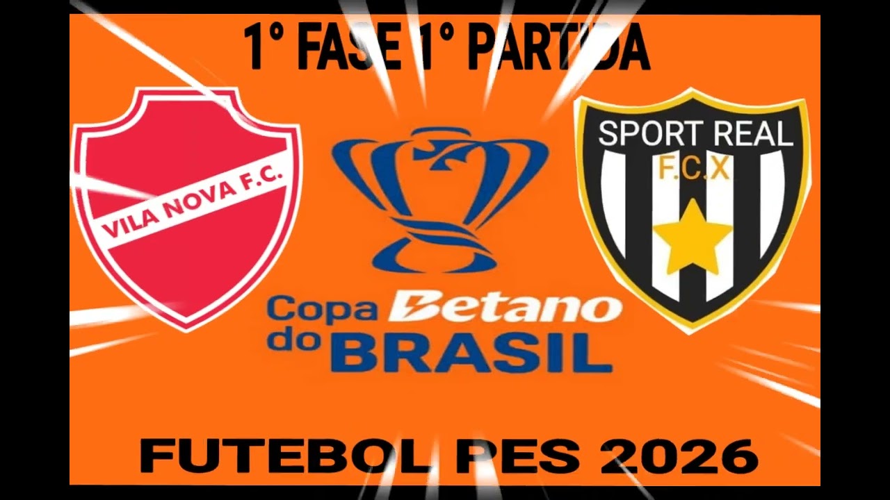 Copa do Brasil 🇧🇷 Futebol PES Nessa Segunda feira aqui no canal 1° Fase