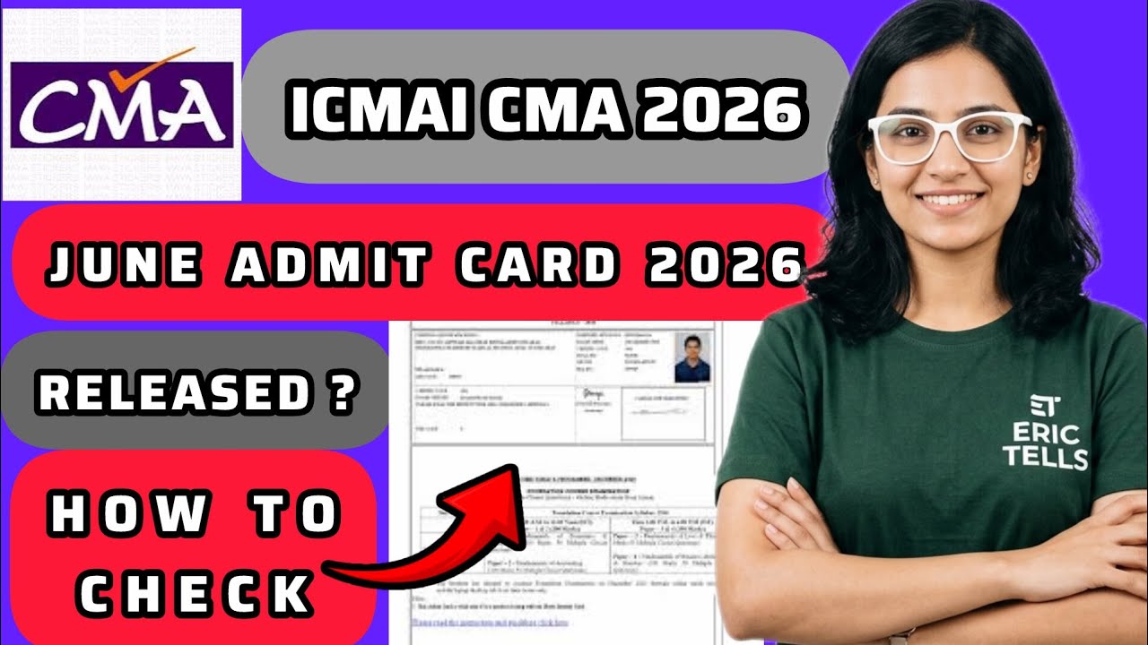 cma admit card 2026 | icmai cma admit card 2026
