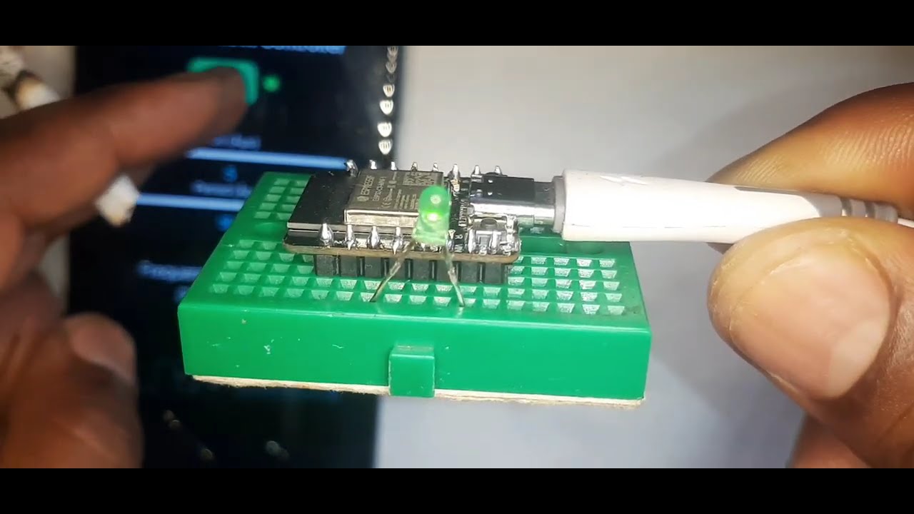 ESP32 LED Control Using Smartphone via WiFi | Beginner IoT Project
