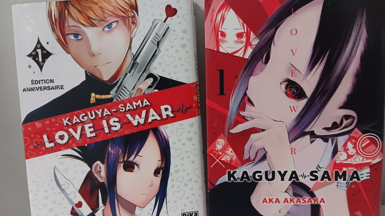 Kaguya-sama love is war&mdash;Comparaci&oacute;n de ediciones especial (Francia) y regular (Espa&ntilde;a)