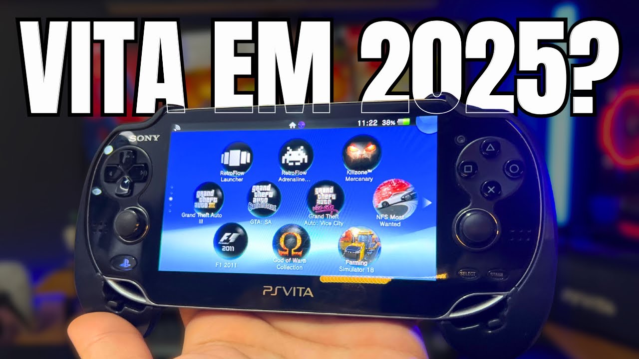 🔥 EU Comprei um PS VITA em Pleno 2025 !  Será Que Ainda Vale a Pena?