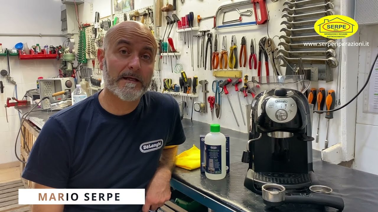 DeLonghi (EC200) - Decalcificazione , pulizia calcare.