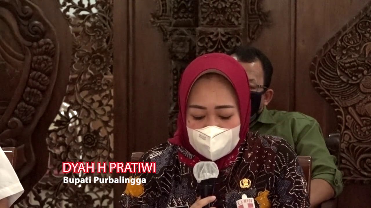 Jumpa Pers Bupati Purbalingga Terkait Pemberlakuan PPKM