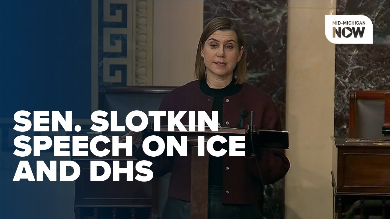 Senator Elissa Slotkin gives speech on ICE in Minnesota and Department of Homeland Security