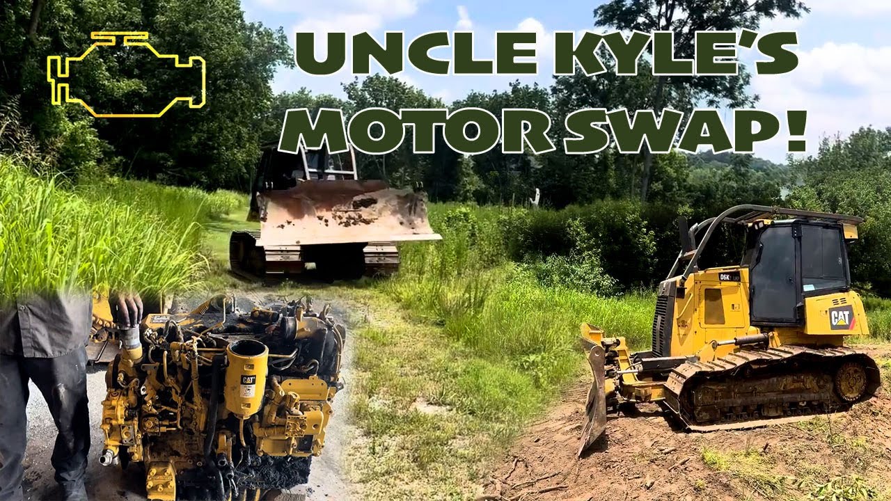 Axman Gets a Break! Uncle Kyle Swaps a Motor (and Saves Some Cash) Fixing the Dozer 💪💰