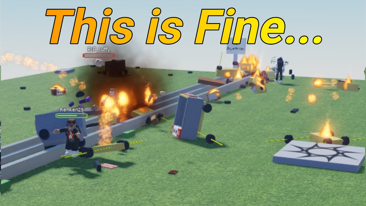 cart ride around used car battery (Roblox)