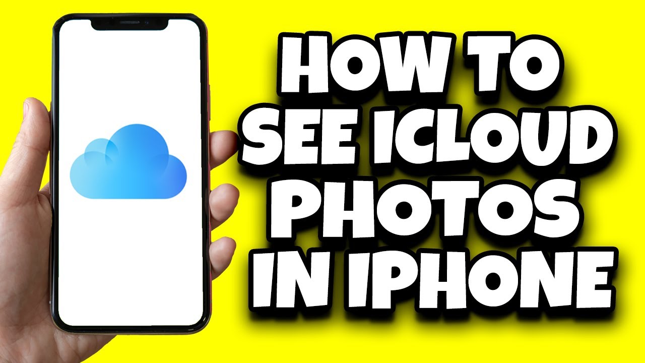 How To View iCloud Photos On Your iPhone (Step By Step)