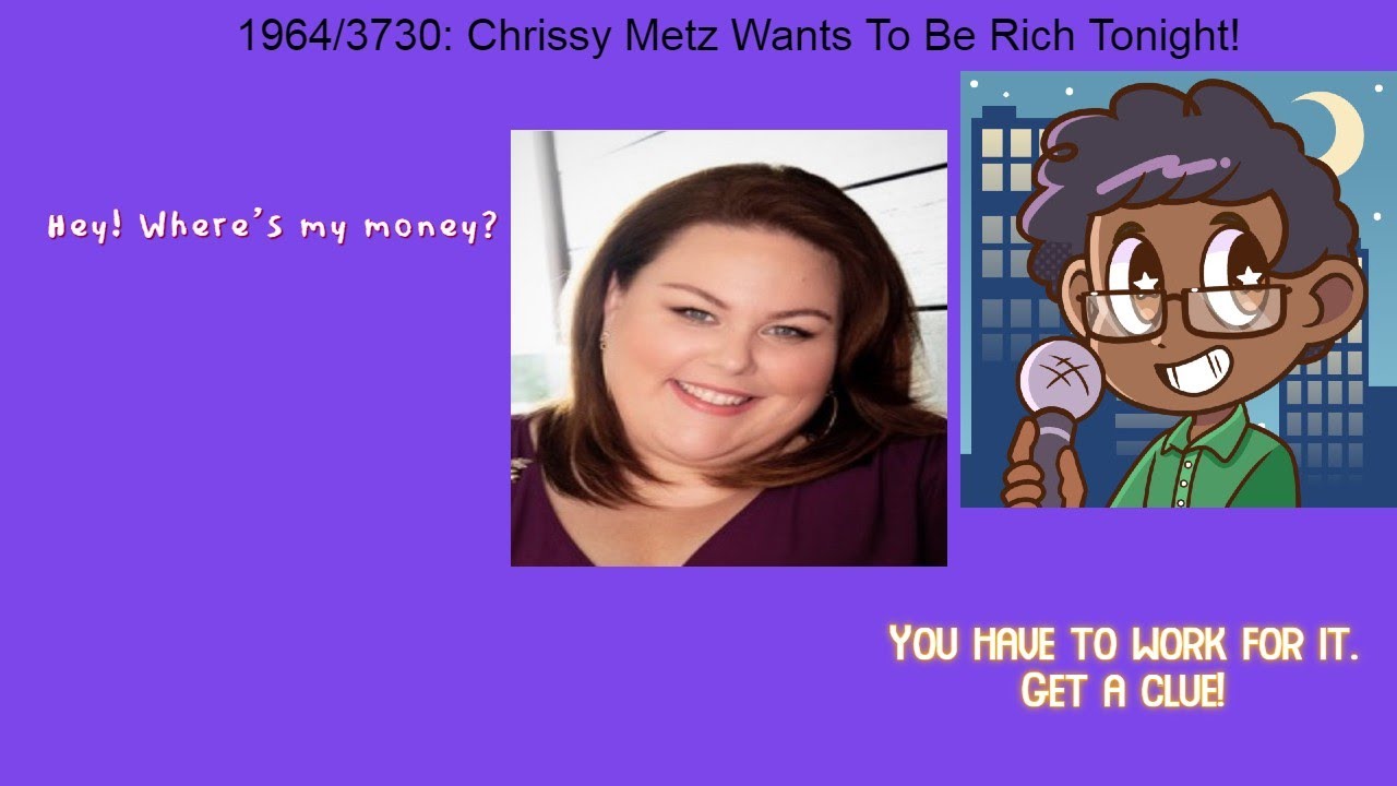 Weeknight Update episode 1964/3730: Chrissy Metz Wants To Be Rich Tonight!