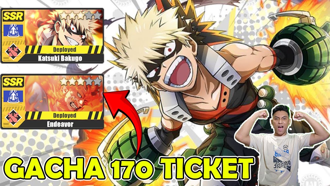 GACHA KALI INI HOKI BANGET! UPGRADE Bakugo Dan Endeavor Menuju Bintang 3 - MY HERO ACADEMIA GAME