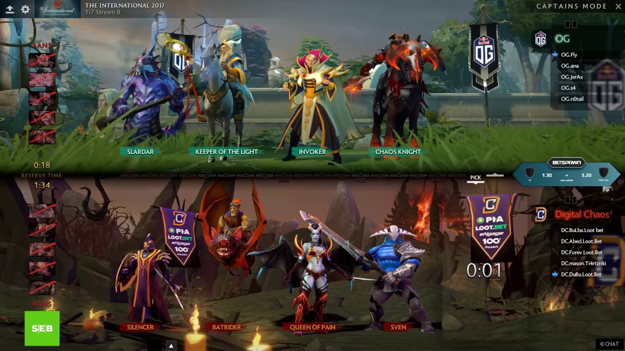 The International 7 - Gruppspel OG vs DC G1