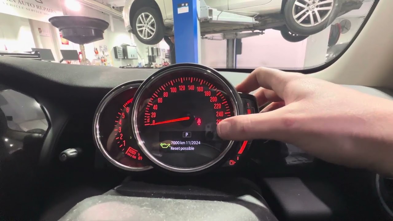 How to Reset the service light on a Mini Cooper 2019