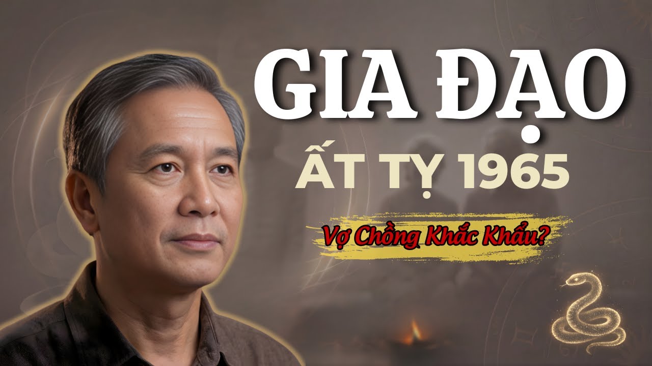 Tử Vi Gia Đạo Ất Tỵ 1965 - Vì Sao Vợ Chồng Càng Già Càng Khắc Khẩu? Giải Mã Đời (P1).
