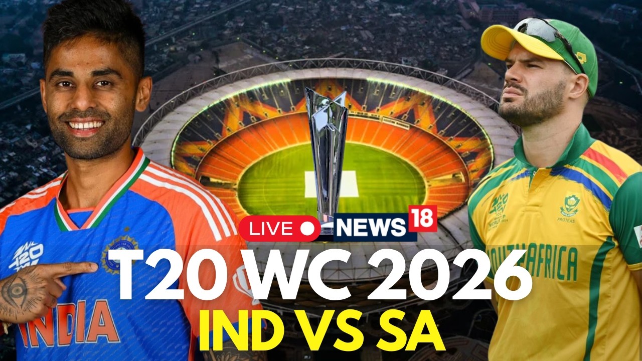 India vs South Africa LIVE | ICC T20 World Cup Super 8 | Narendra Modi Stadium, Ahmedabad | TRENDING