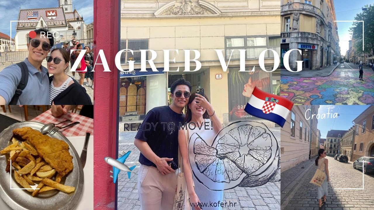 【ザグレブvlog】初めてのクロアチア🇭🇷ご飯が美味しすぎ😆