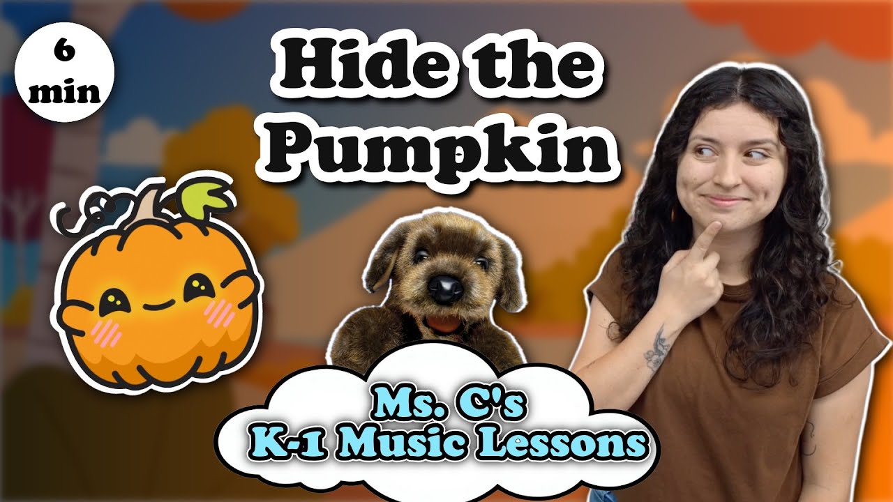 K-1 Elementary Music Lesson | Sing to Find the Pumpkin | Minor Key