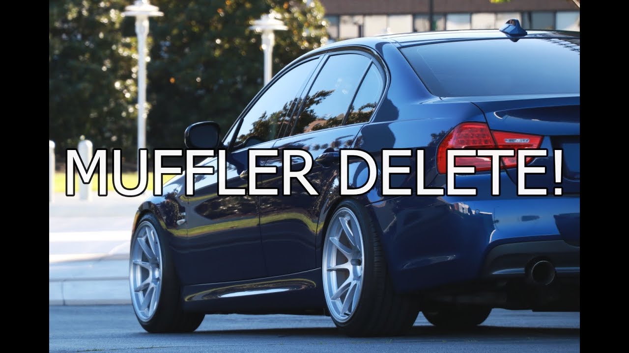 335i muffler delete