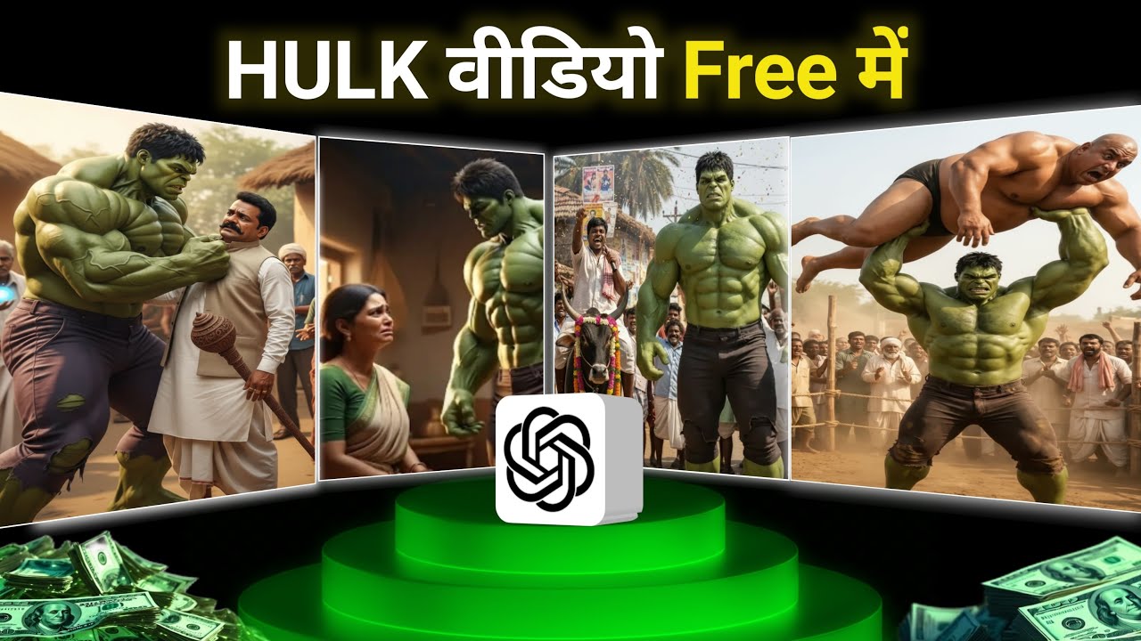 AI Hulk Video Kaise Banaye? 😱 Full Step by Step Tutorial | Long AI Video
