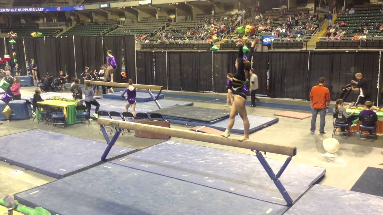 Elizabeth Sander (2015) Beam- Gymquarters Invitational 2014