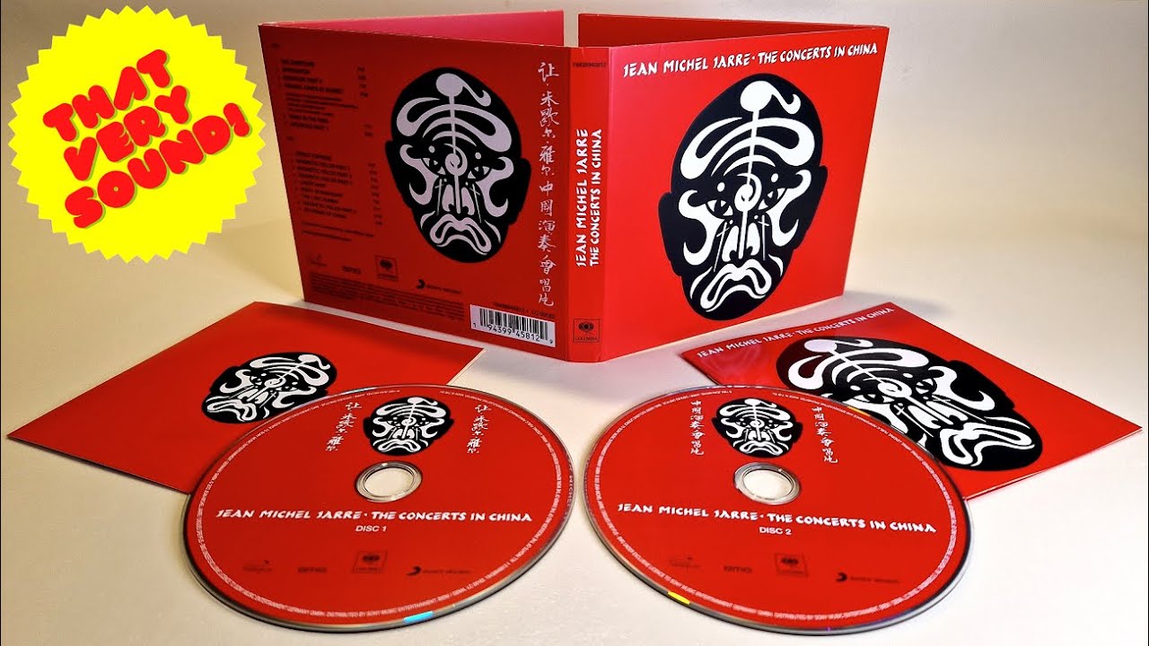 Jean Michel Jarre - The Concerts In China 访华音乐会 2022 Sony Music CD Unboxing