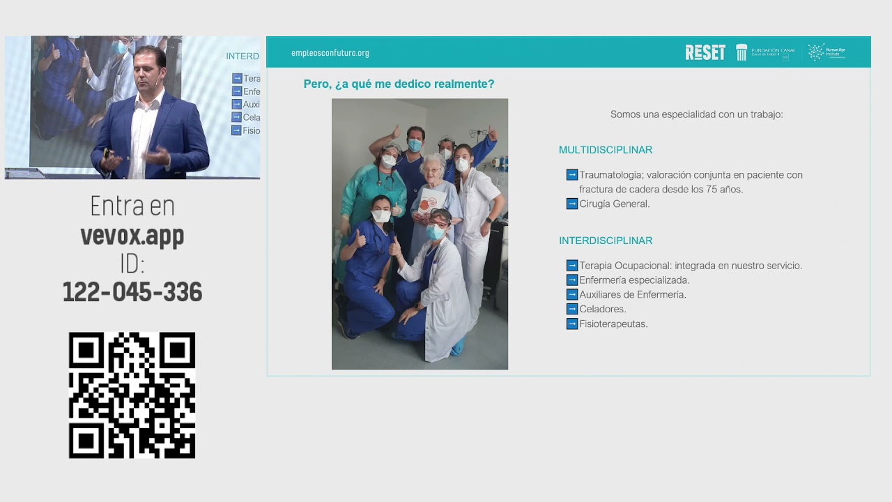 M&eacute;dico especialista en geriatr&iacute;a: un empleo de futuro desde dentro