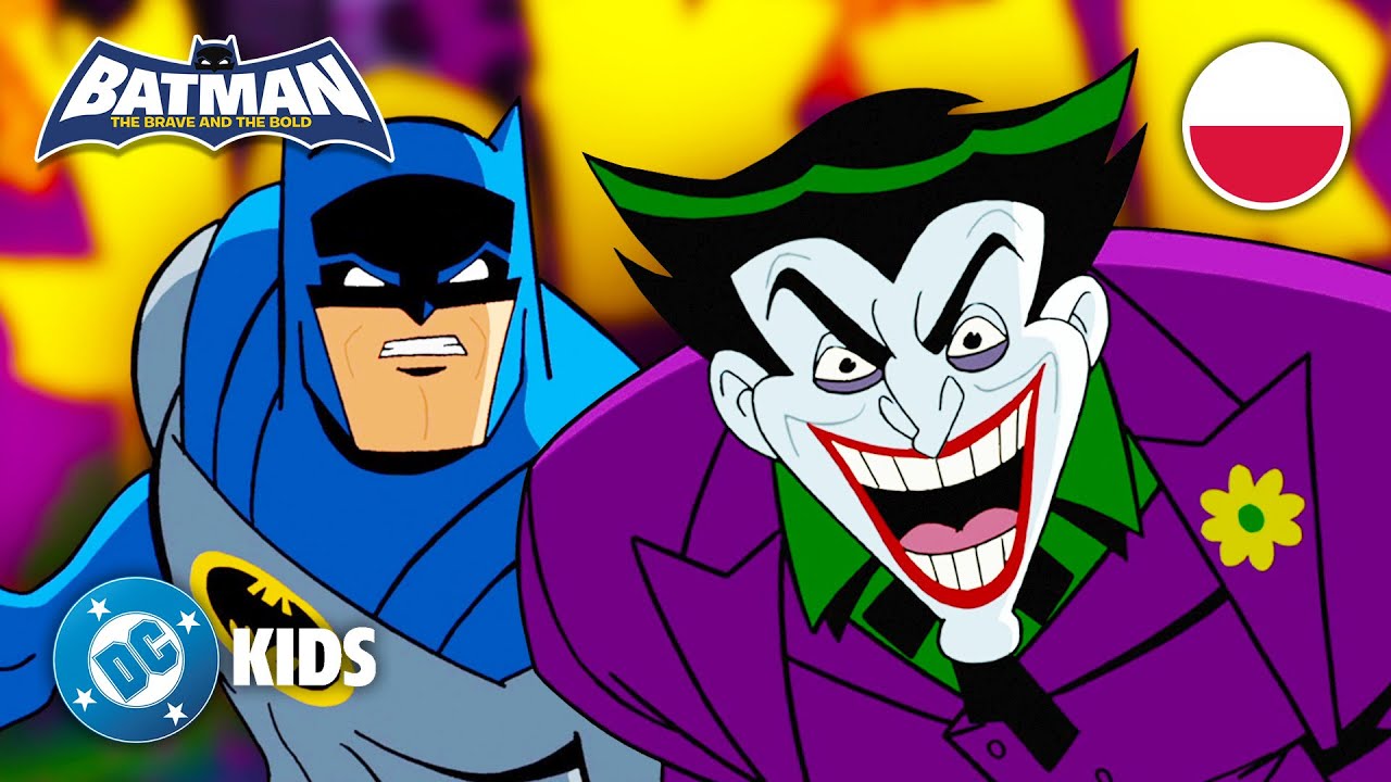 Najlepsze momenty JOKERA! | Batman: The Brave And The Bold po Polsku 🇵🇱 | @DCKidsInternational