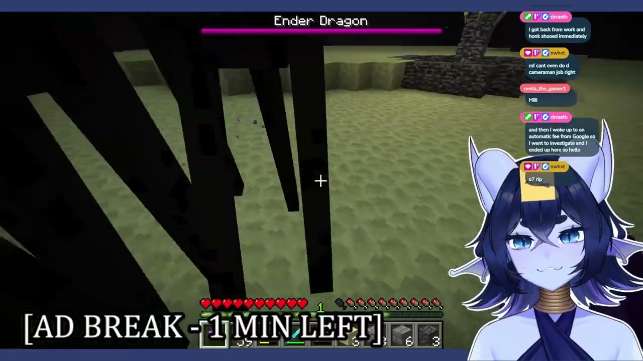 DYING IN THE END  || ender dragon prep → entering the end pt. 2 [23/01/26]