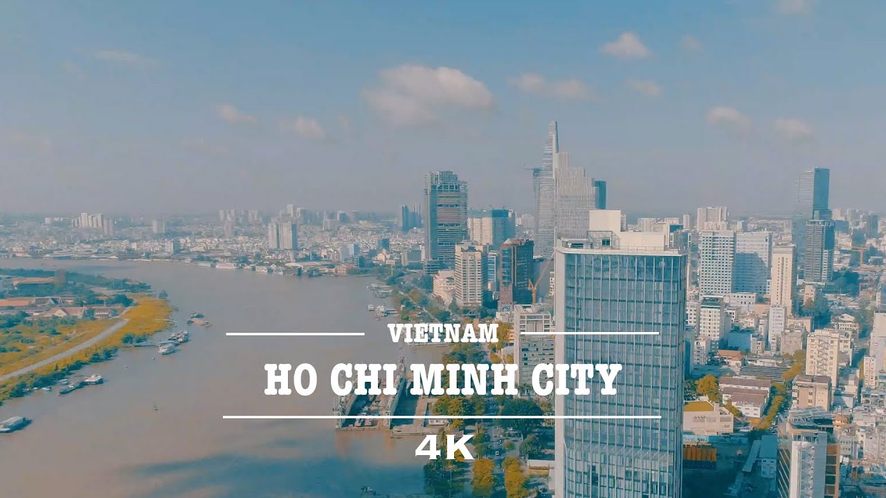 Ho Chi Minh City, Vietnam - By Drone [4K]