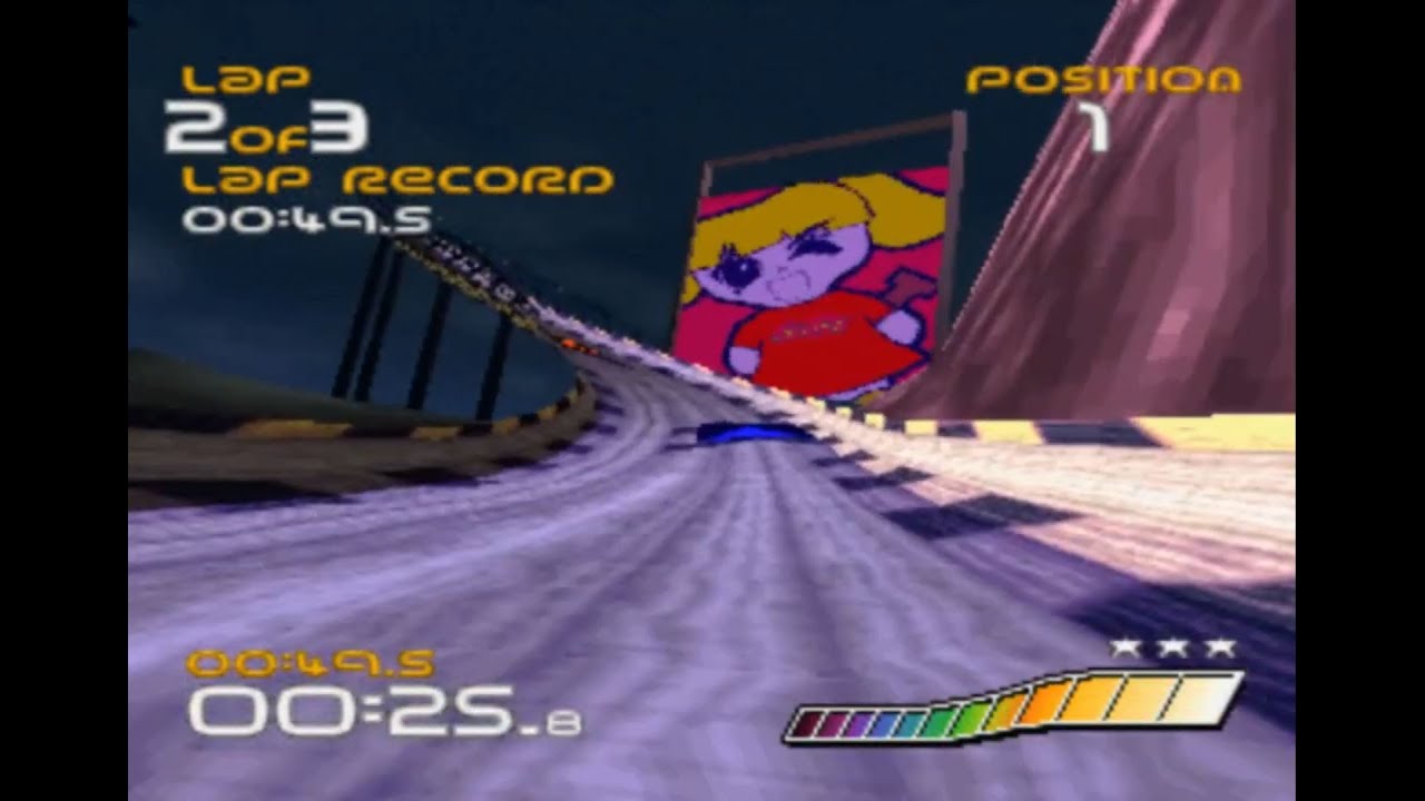 [TAS] WipEout PS1 (Any%)