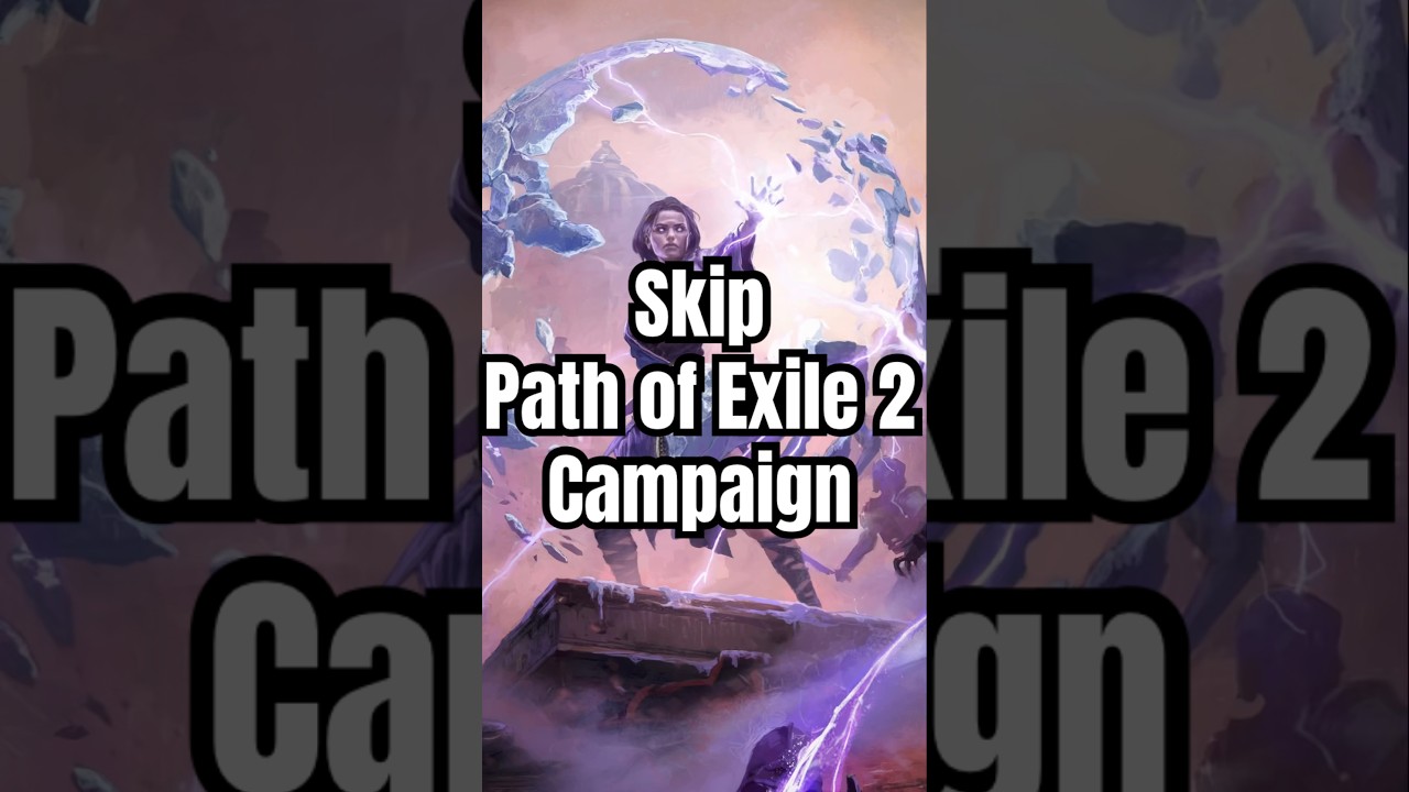 Play More By Skipping Campaign - Path of Exile 2