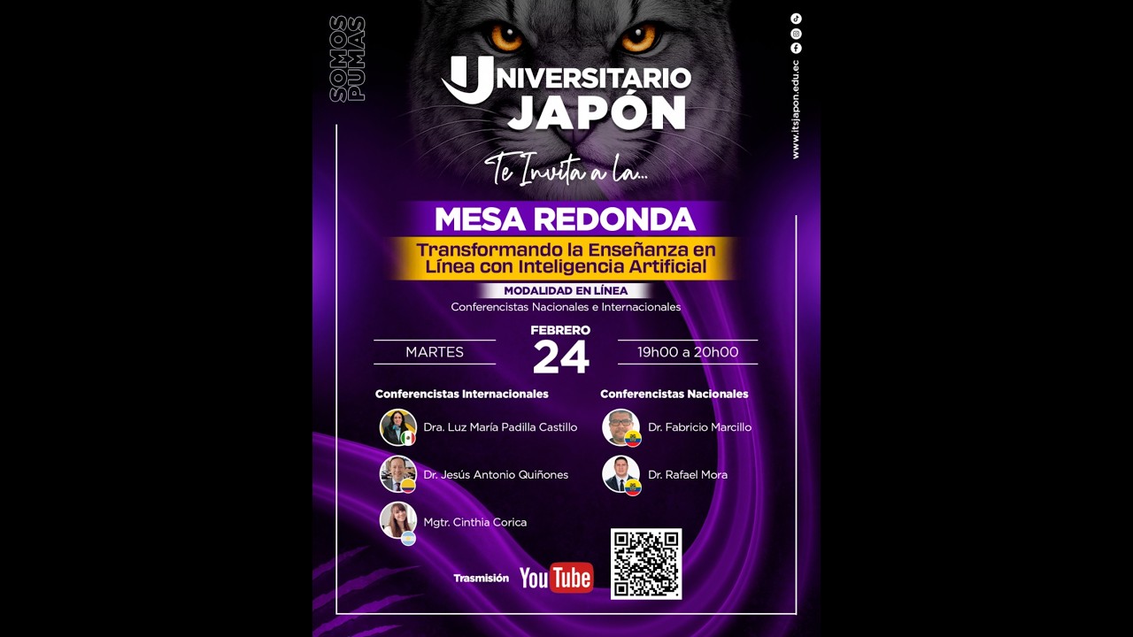 Mesa Redonda: Transformando la Enseñanza en Línea con Inteligencia Artificial