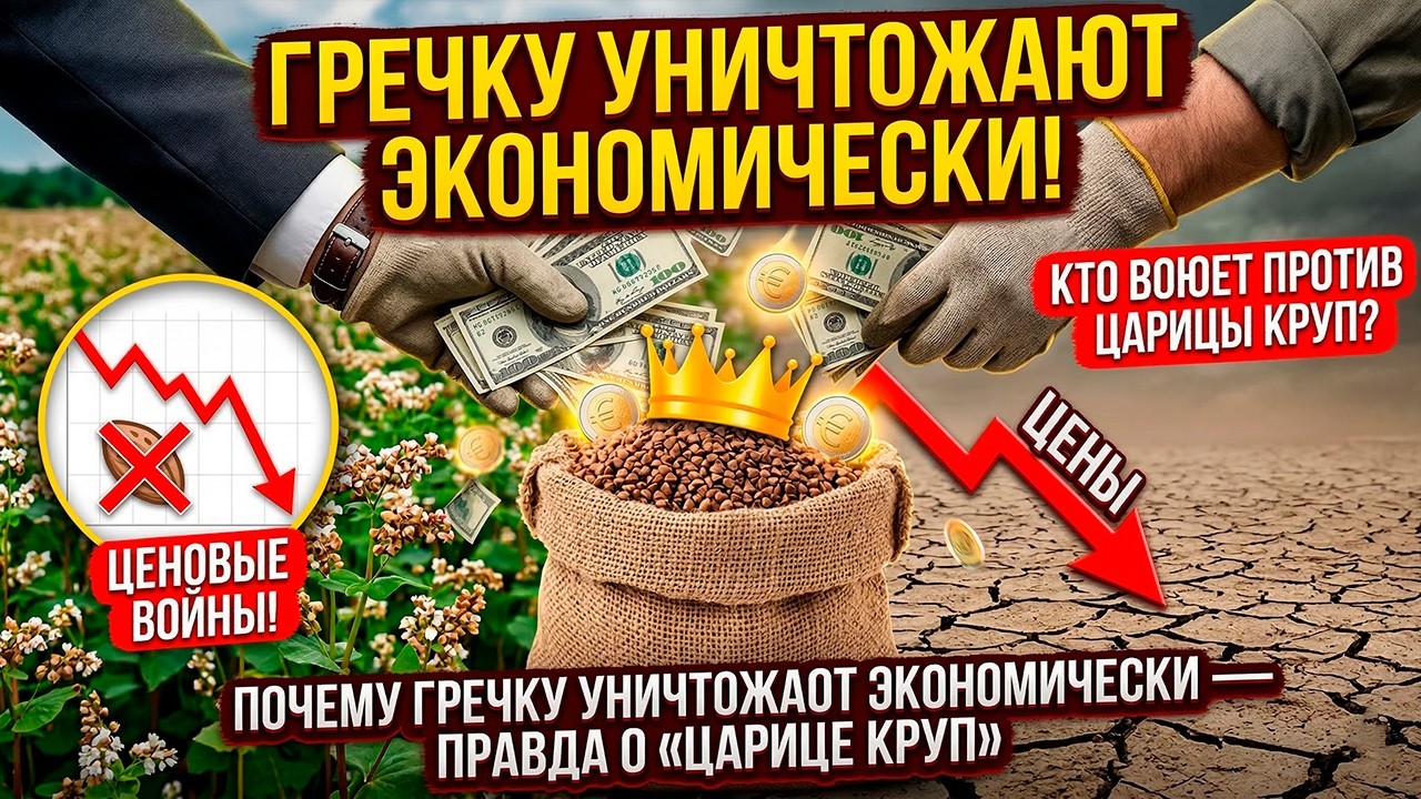 Почему гречку уничтожают экономически  правда о «царице круп»