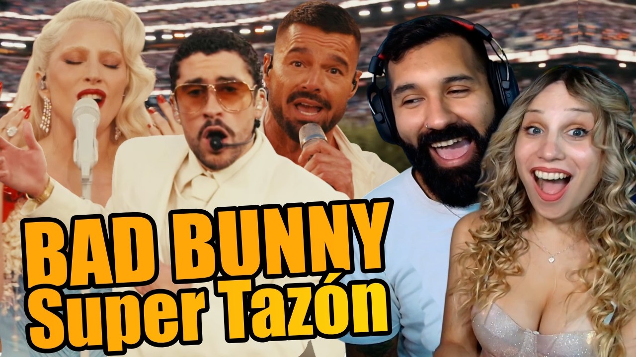 Bad Bunny en el Super Bowl de medio tiempo | El Vello Rose & Emily Miranda Reacción