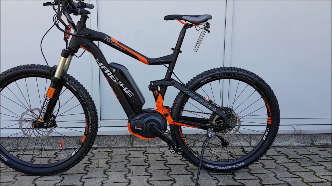 Haibike XDURO FullSeven S 7.0 Bosch Speed Ontube 500Wh FOX Float DPS Elektro Fahrrad 27,5R MTB eBike