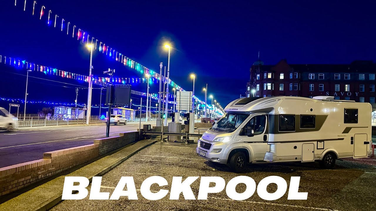 Motorhome Trip to Blackpool Illuminations