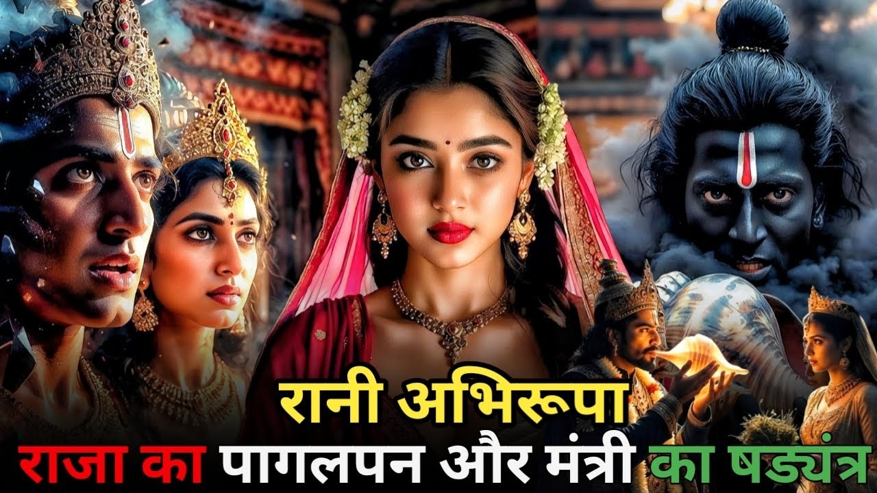 रानी अभिरूपा को पाने की साज़िश:राजा का पागलपन और मंत्री का षड्यंत्र #hindistories 