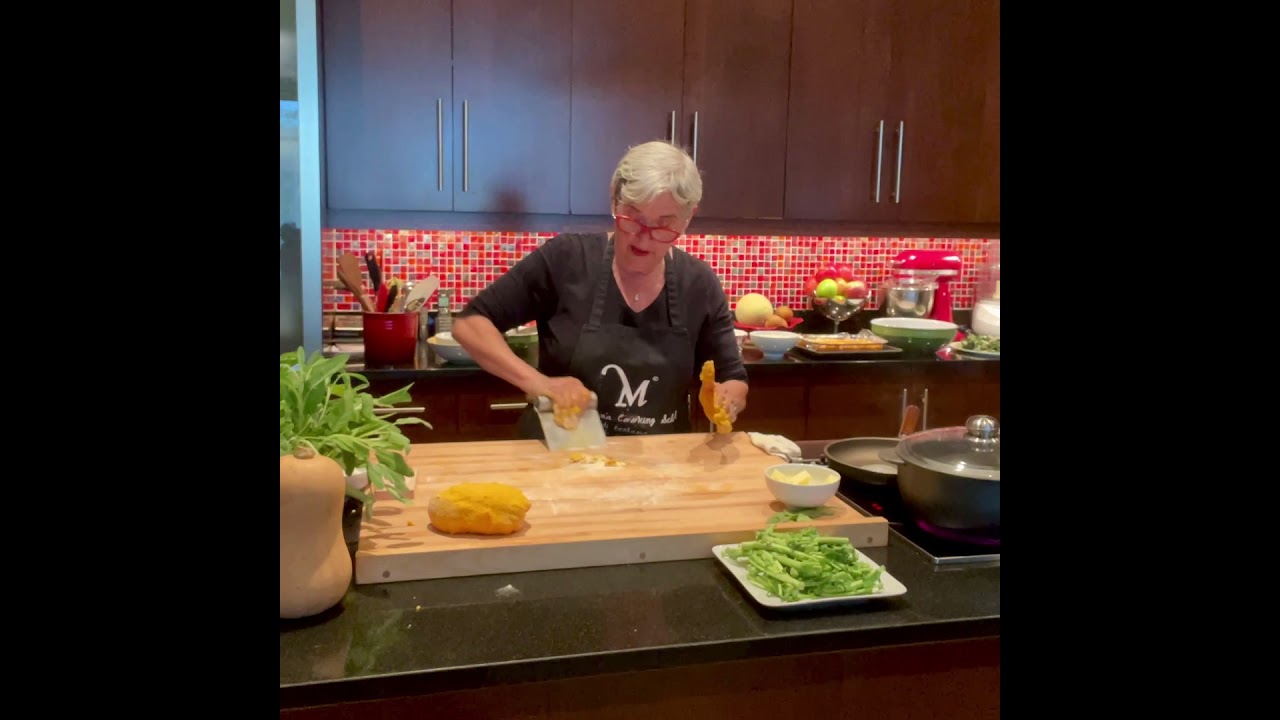 Comment faire les gnocchi à la courge / How to Make Squash Gnocchi