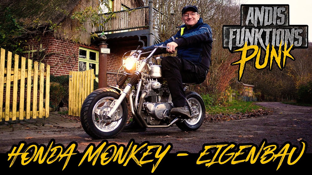 Honda Monkey Eigenbau - 175 ccm Notkessel | Andi Feldmann