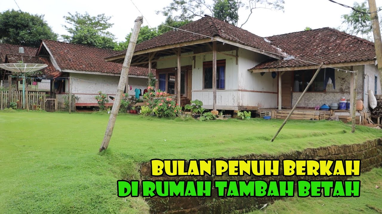 Bulan Penuh Berkah..Rumahpun Terasa Lebih Asri Dengan Rumput Hijau Di Pekarangan.