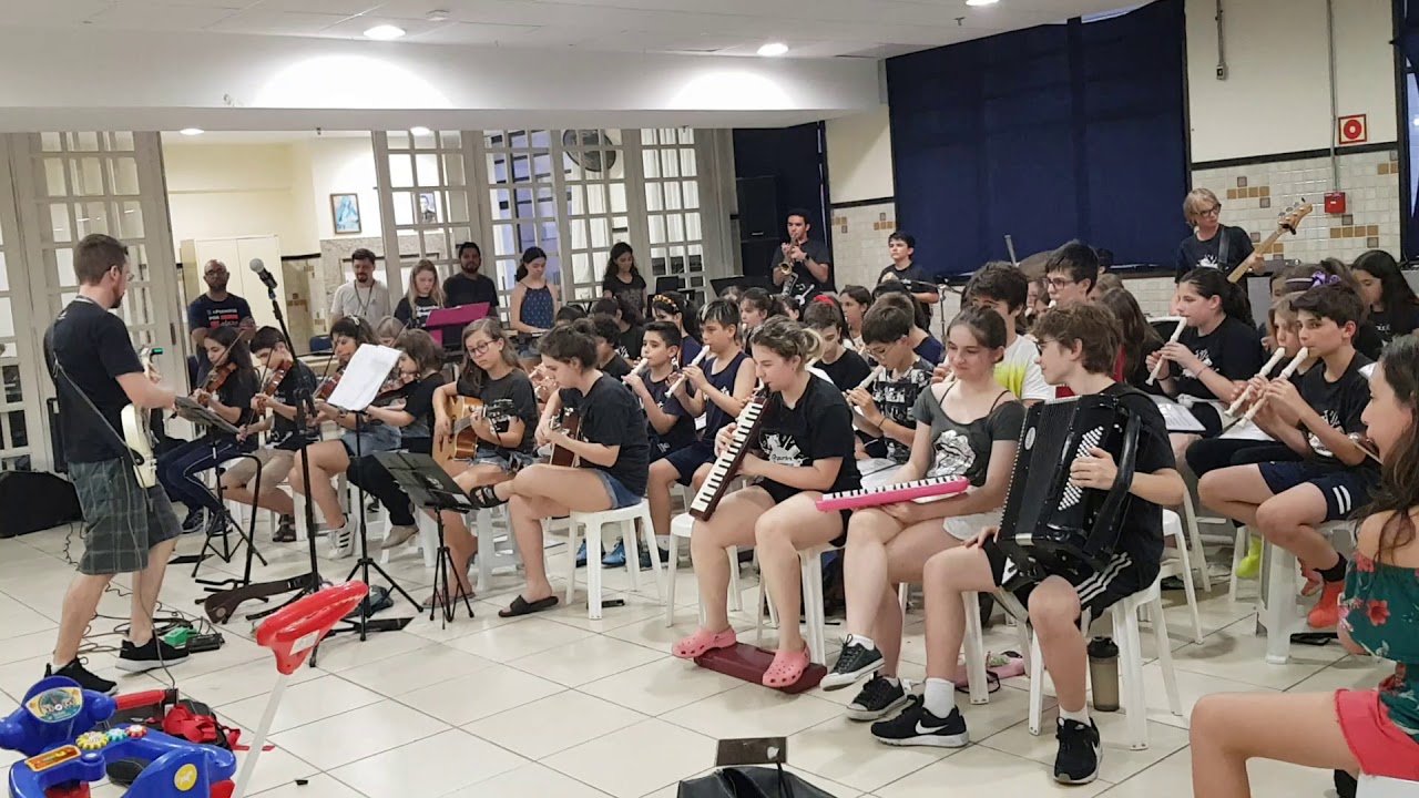 Full Circle   Aerosmith - Guitarra nova (Orquestra Rosariense) ultimo ensaio 2019