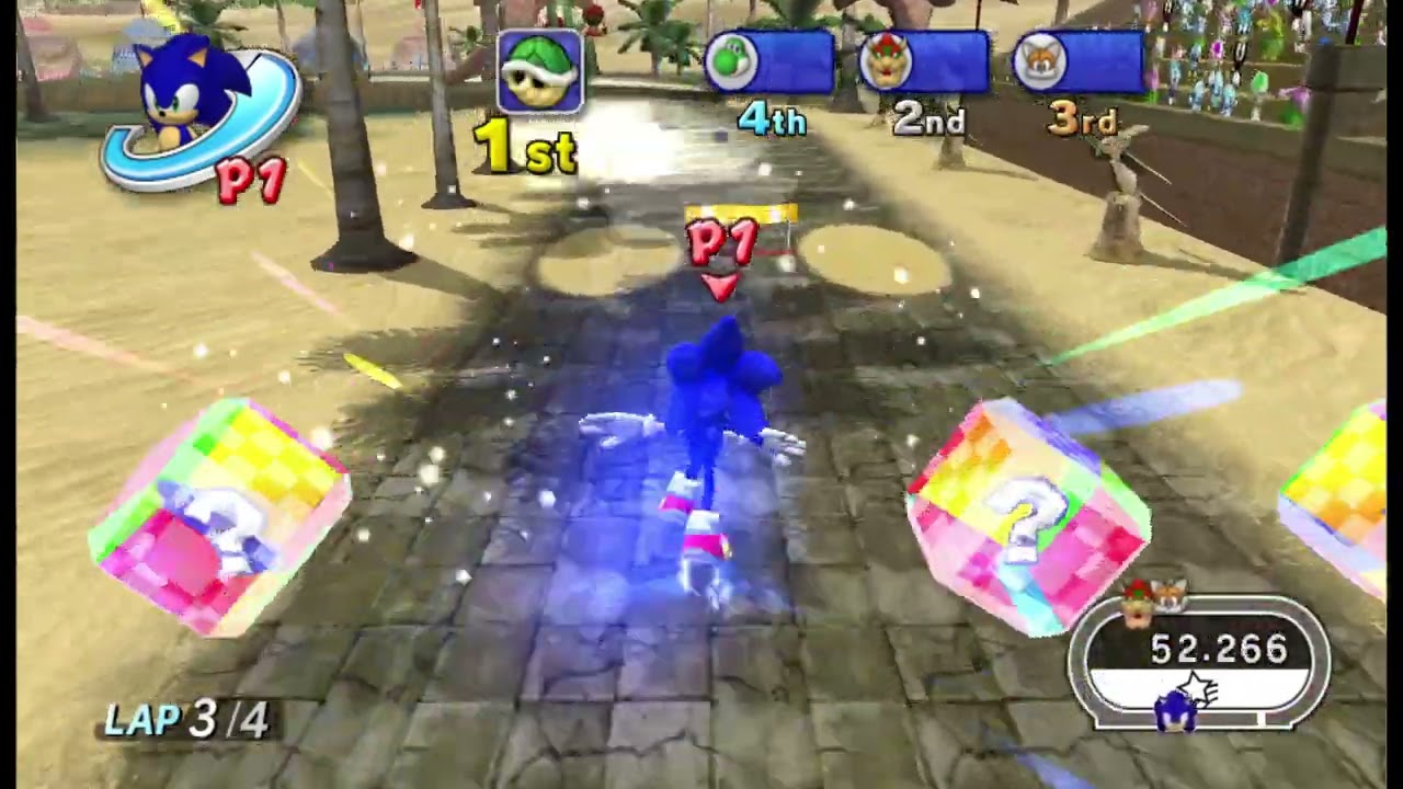 Mario & Sonic at the Olympic Games Dream Race (Sonic)